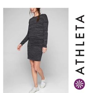 NWT Athleta Avenue Dress Black Size S